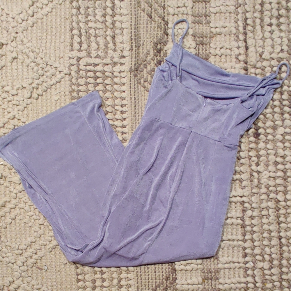 Hello Molly Whats Happening Midi Dress Sky Blue Size Small (4) - Picture 6 of 8